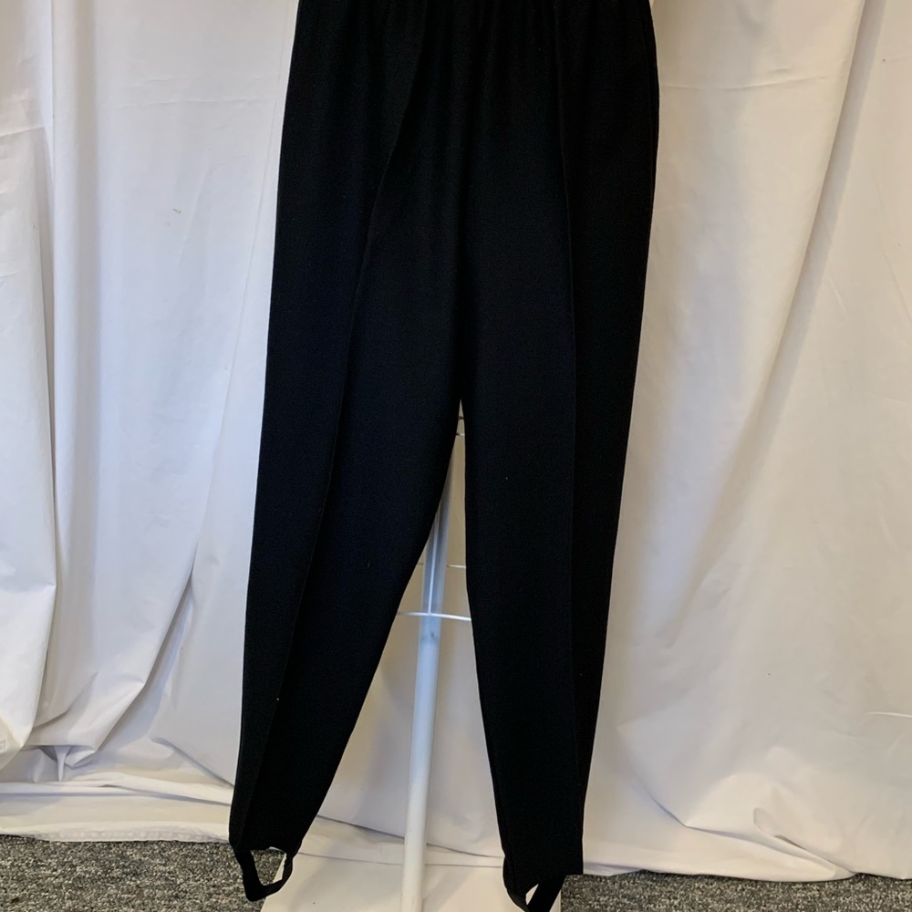 Vintage 80s stir up pull on black pants